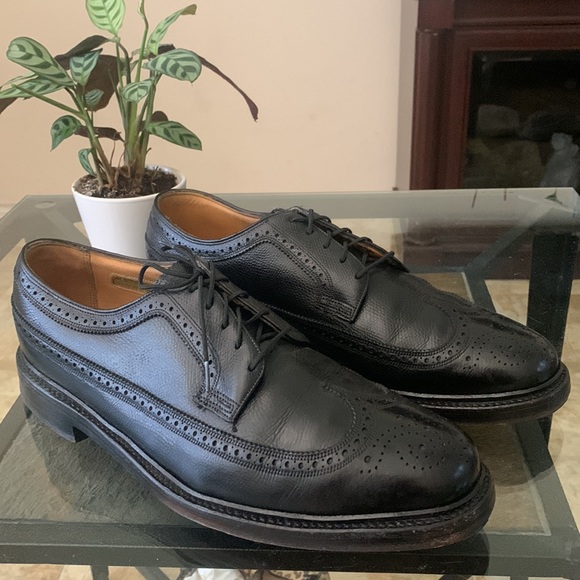 Florsheim Royal Imperial 96624 Kenmoor Long Wing Brogue Black - Picture 11 of 16